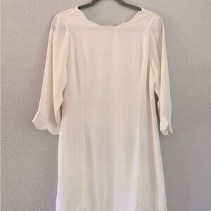 Naked Zebra White Dress